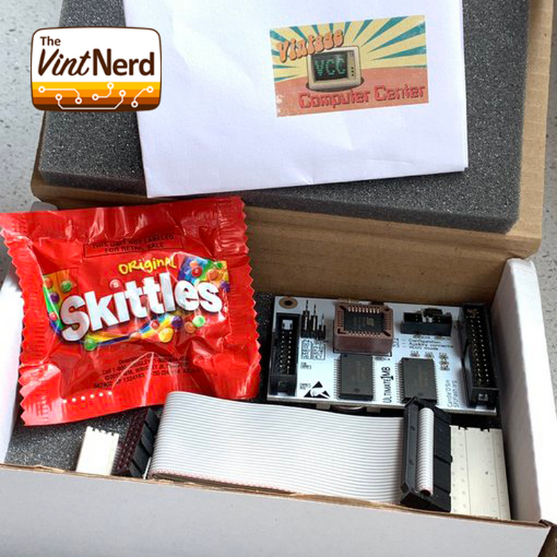 Atari 8bit ULTIMATE 1MB upgrade arrived from Vintage Computer Center. Another project to install! :) #atari #atari8bit #ultimate1mb