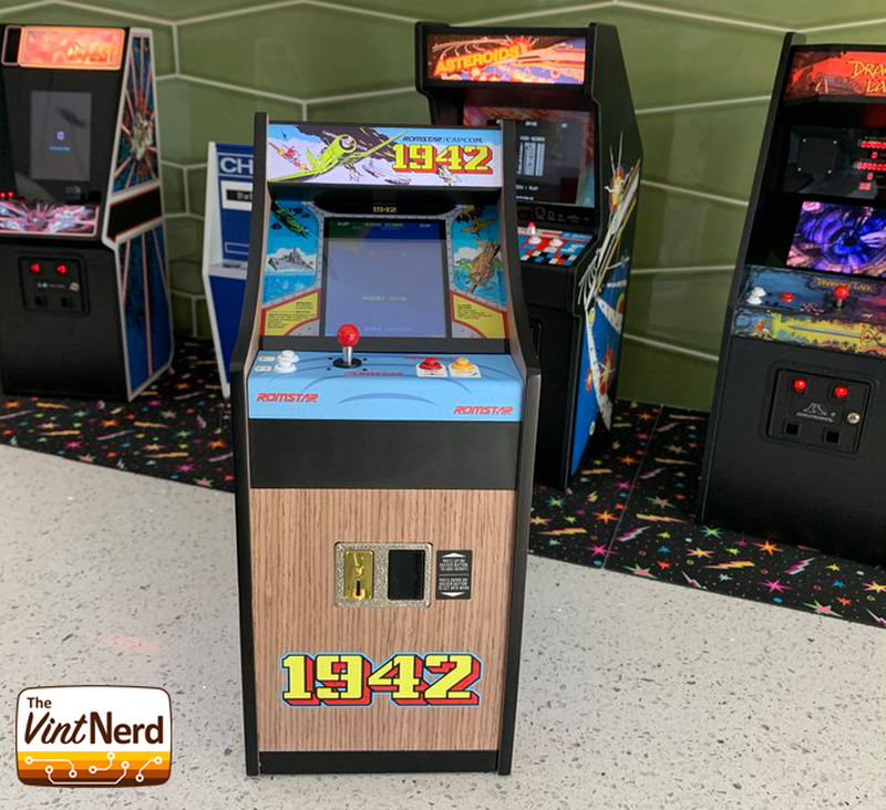 Productivity out the window this afternoon! :p  #arcade #capcom #1942 #replicade #newwavetoys #productivitykiller