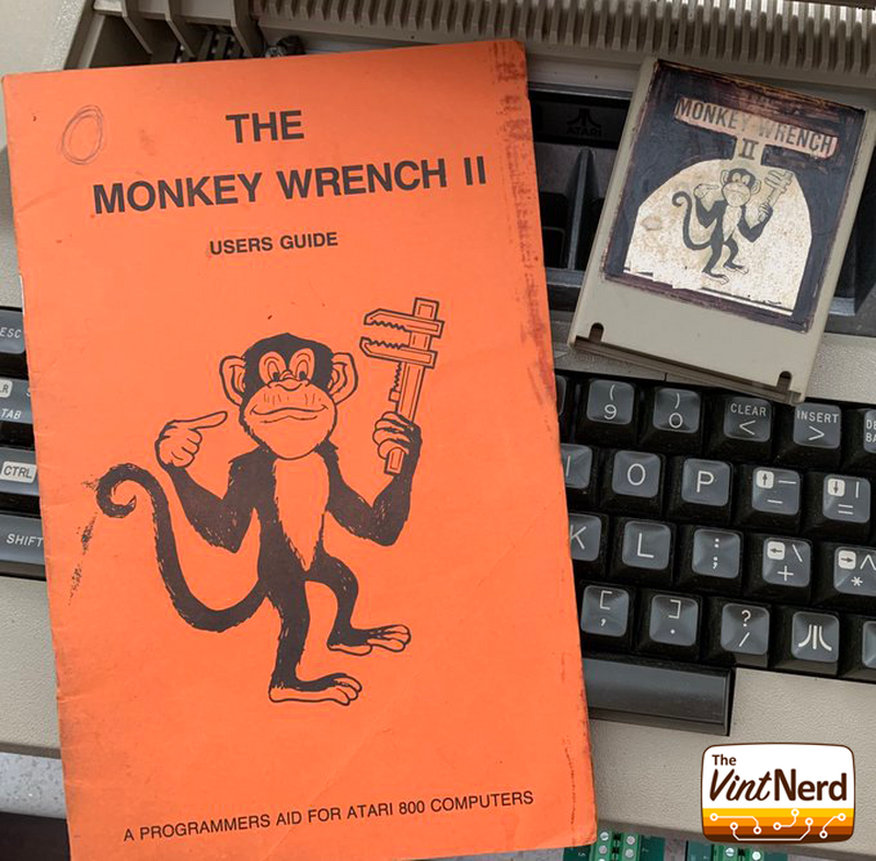 Anyone else got plans to monkey around this weekend? :p

#atari #atari8bit #atari800 #rightcartridge #rightcartridgeslot #1983 #monkeywrench #monkeywrenchii #easternhouse #vintagecomputing #retrocomputers #retrogaming #thevintnerd