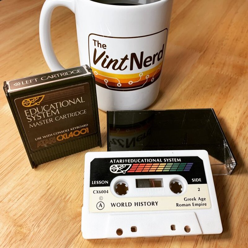 Anyone else grow-up with these?

#atari #atari8bit #cxl4001 #educationalsystem #mastercartridge #cx6004 #worldhistory #vintagecomputing #retrocomputers #retroeducation #thevintnerd