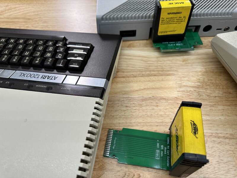 OSS had it going on in the day! □ (Also showing some fun cartridge port extensions)

#MAC65 #OSSMAC65 #BASICXL #BASICXE #Action #OSSAction #Atari #Atari8Bit #Atari800 #Atari1200XL #Atari800XL #Atari130XE #VintageComputing #RetroComputers #RetroGaming #TheVintNerd